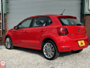 2017 Volkswagen Polo 1.2 Tsi Match Edition Dsg, Automatic in Red — image 4