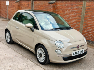 2013 Fiat 500 1.2 Lounge Dualogic Euro 4 3dr in Beige — image 2