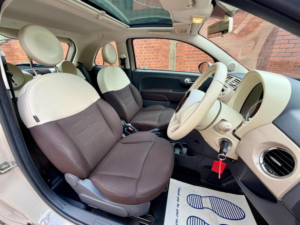 2013 Fiat 500 1.2 Lounge Dualogic Euro 4 3dr in Beige — image 3