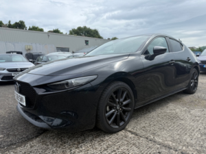 2020 Mazda Mazda3 2.0 Skyactiv-X Mhev Gt Sport Tech Hatchback 5dr Petrol Auto Euro 6 (s/s) (180 Ps) in Black — image 2