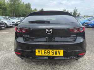2020 Mazda Mazda3 2.0 Skyactiv-X Mhev Gt Sport Tech Hatchback 5dr Petrol Auto Euro 6 (s/s) (180 Ps) in Black — image 5
