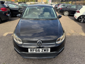 2017 Volkswagen Polo 1.2 Tsi Bluemotion Tech Match DSG Euro 6 (s/s) 5dr in Black — image 4