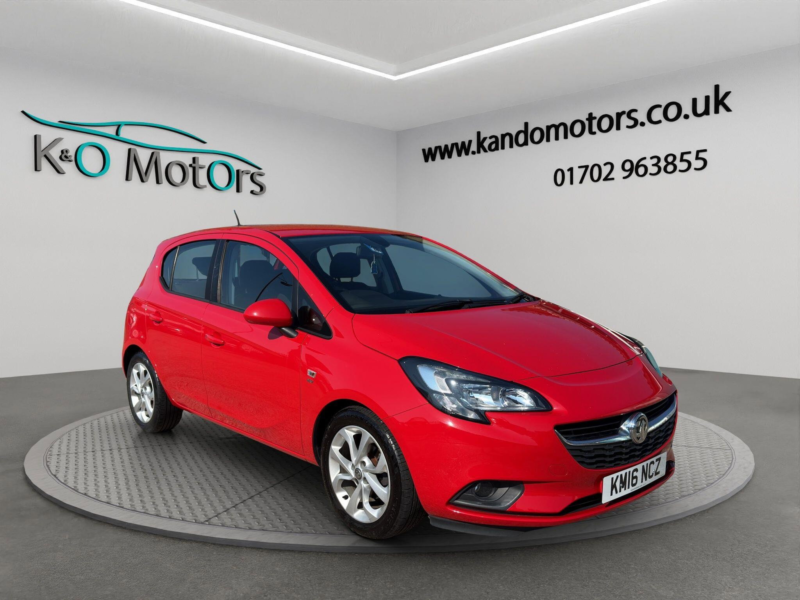 2016 Vauxhall Corsa 1.4i Ecoflex Energy Euro 6 5dr (a/c) in Red — image 1