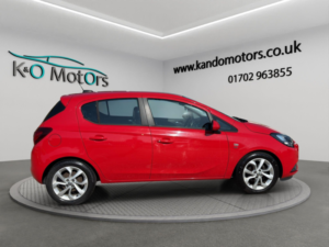 2016 Vauxhall Corsa 1.4i Ecoflex Energy Euro 6 5dr (a/c) in Red — image 3