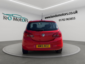 2016 Vauxhall Corsa 1.4i Ecoflex Energy Euro 6 5dr (a/c) in Red — image 5