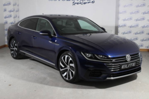 2019 Volkswagen Arteon 1.5 Tsi Evo R-Line Fastback 5dr Petrol DSG Euro 6 (s/s) (150 Ps) £500 Deposit £292 X 60 Months Hp in Blue — image 3