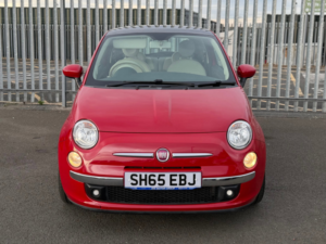2015 Fiat 500 1.2 Eco Lounge Hatchback 3dr Petrol Manual Euro 6 (s/s) (69 Bhp) in Red — image 4
