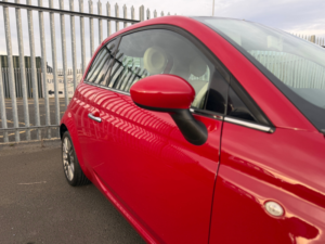 2015 Fiat 500 1.2 Eco Lounge Hatchback 3dr Petrol Manual Euro 6 (s/s) (69 Bhp) in Red — image 5