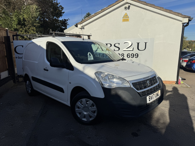 2017 Peugeot Partner 1.6 Bluehdi 855 Se in White — image 1