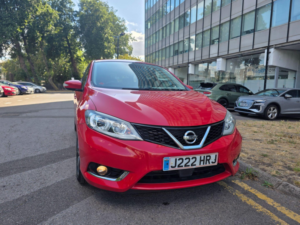 2015 Nissan Pulsar 1.2 Dig-T N-Tec Euro 6 (s/s) 5dr in Red — image 2