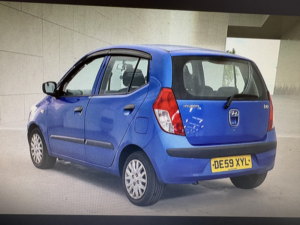 2009 Hyundai I10 1.2 Classic in Blue — image 4