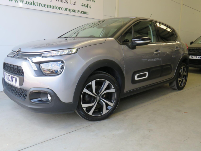 2022 Citroen C3 1.5 Bluehdi Shine Plus Euro 6 (s/s) 5dr in Grey — image 1