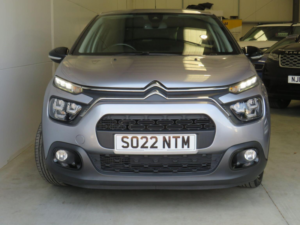 2022 Citroen C3 1.5 Bluehdi Shine Plus Euro 6 (s/s) 5dr in Grey — image 2