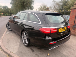 2017 Mercedes-Benz E Class 2.0 E220d Amg Line G-Tronic+ Euro 6 (s/s) 5dr in Black — image 4