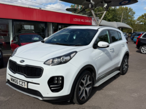 2016 Kia Sportage 1.6 T-Gdi Gt-Line in White — image 6