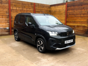 2025 Peugeot Rifter 4 SEAT Auto Wheelchair Accessible Disabled Access Vehicle Wav in Black — image 3