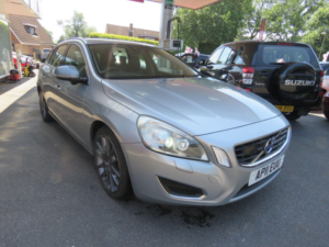 2011 Volvo V60 2.4 D5 Se Lux Geartronic Euro 5 5dr in Silver — image 3