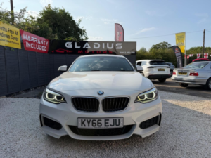 2016 BMW 2 Series 1.5 218i M Sport Auto Euro 6 (s/s) 2dr in White — image 2