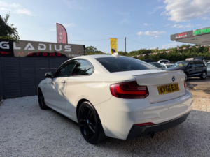 2016 BMW 2 Series 1.5 218i M Sport Auto Euro 6 (s/s) 2dr in White — image 4