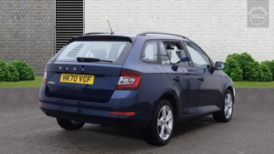 2021 Skoda Fabia 1.0 Tsi Se L in Blue — image 3