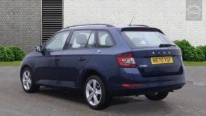 2021 Skoda Fabia 1.0 Tsi Se L in Blue — image 4