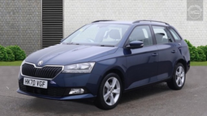 2021 Skoda Fabia 1.0 Tsi Se L in Blue — image 6