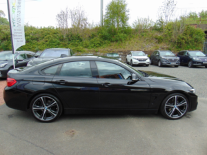 2017 BMW 4 Series Gran Coupe 2.0 420d Sport Gran Coupe * Mot March 2027 * Full Service History With 8 Stamps * Free 6 Months Warr in Black — image 3
