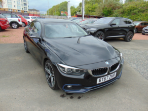 2017 BMW 4 Series Gran Coupe 2.0 420d Sport Gran Coupe * Mot March 2027 * Full Service History With 8 Stamps * Free 6 Months Warr in Black — image 5
