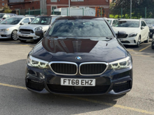 2018 BMW 5 Series 2.0 520d M Sport Auto Xdrive Euro 6 (s/s) 4dr in Black — image 2