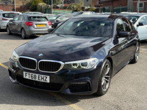 2018 BMW 5 Series 2.0 520d M Sport Auto Xdrive Euro 6 (s/s) 4dr in Black — image 4
