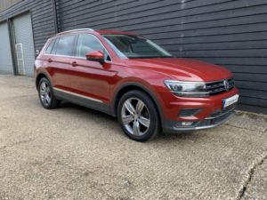 2018 Volkswagen Tiguan 2.0 Tdi Sel SUV 5dr Diesel DSG 4motion Euro 6 (s/s) (190 Ps) in Red — image 2