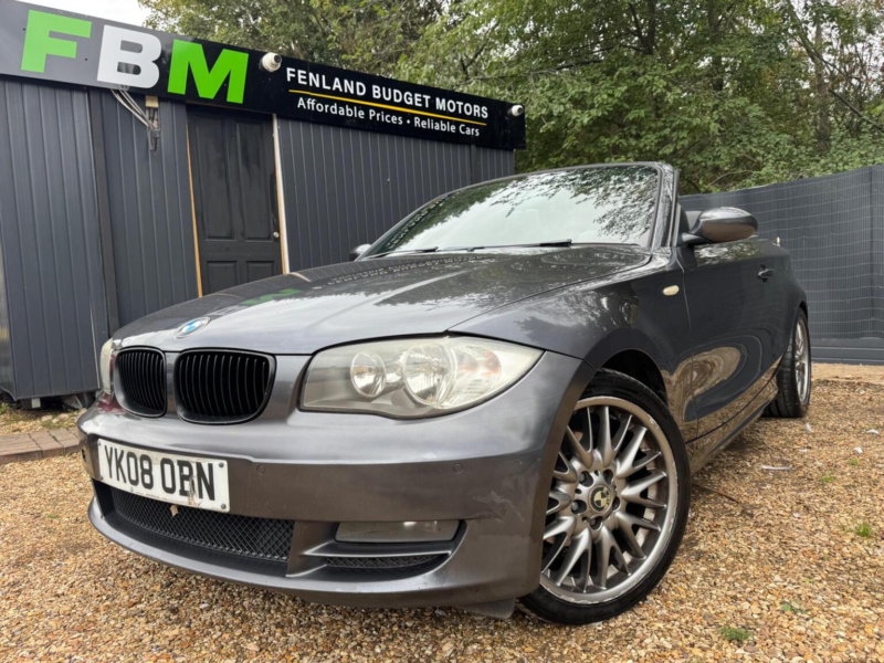 2008 BMW 1 Series 2.0 120d Se Euro 4 2dr in Grey — image 1