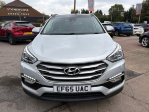 2015 Hyundai Santa Fe 2.2 Crdi Blue Drive Premium Se SUV 5dr Diesel Auto 4WD Euro 6 (s/s) (7 Seat) (200 Ps) in Silver — image 5