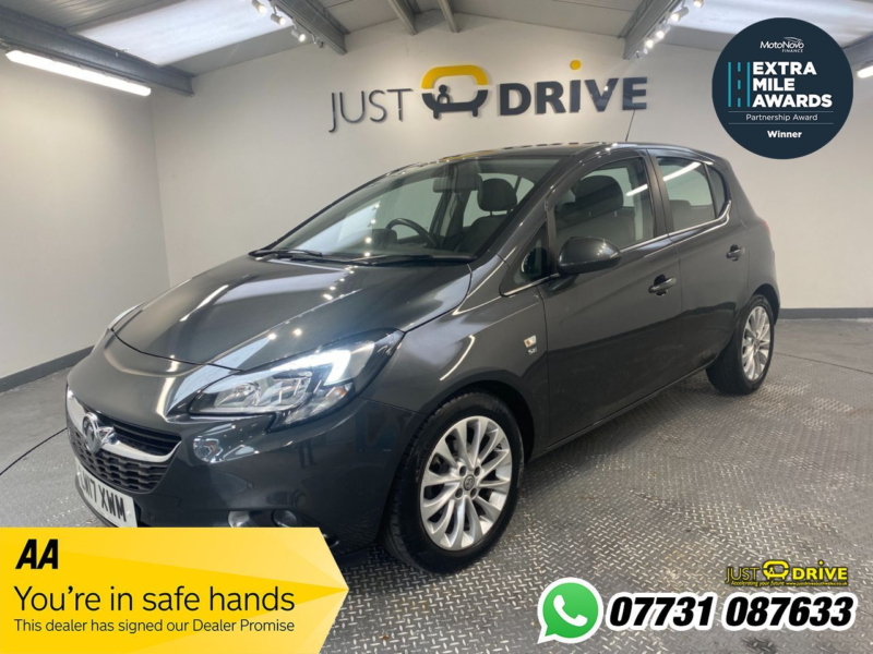 2017 Vauxhall Corsa 1.4i Se Hatchback 5dr Petrol Auto Euro 6 (90 Ps) in Grey — image 1