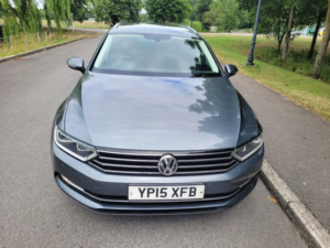 2015 Volkswagen Passat 2.0 Tdi Bluemotion Tech Se Business Estate 5dr Diesel Manual Euro 6 (s/s) (150 Ps) in Grey — image 3