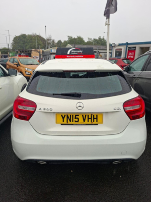 2015 Mercedes-Benz A Class 2.1 A200 Cdi Sport 7g-Dct Euro 6 (s/s) 5dr in White — image 5