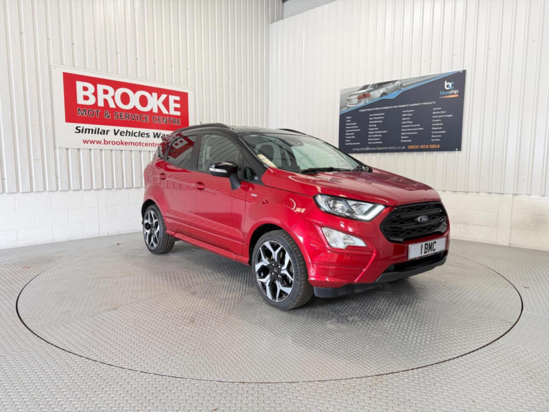 2020 Ford Ecosport 1.0t Ecoboost St-Line Euro 6 (s/s) 5dr in Red — image 1