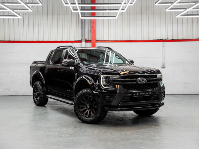 2023 Ford Ranger 2.0 Td Ecoblue Wildtrak Auto 4WD Euro 6 (s/s) 4dr in Black — image 1