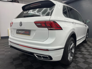 2024 Volkswagen Tiguan 1.5 Tsi R-Line Edition DSG Euro 6 (s/s) 5dr in White — image 4