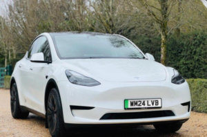 2024 Tesla Model Y Auto Rwd 5dr in White — image 2