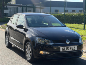 2015 Volkswagen Polo 1.0 Bluemotion Tech Se Euro 6 (s/s) 5dr in Black — image 5