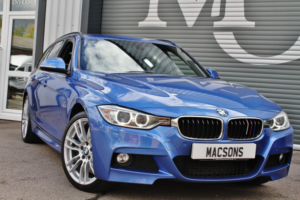 2013 BMW 3 Series 3.0 330d Xdrive M Sport Touring in Blue — image 4
