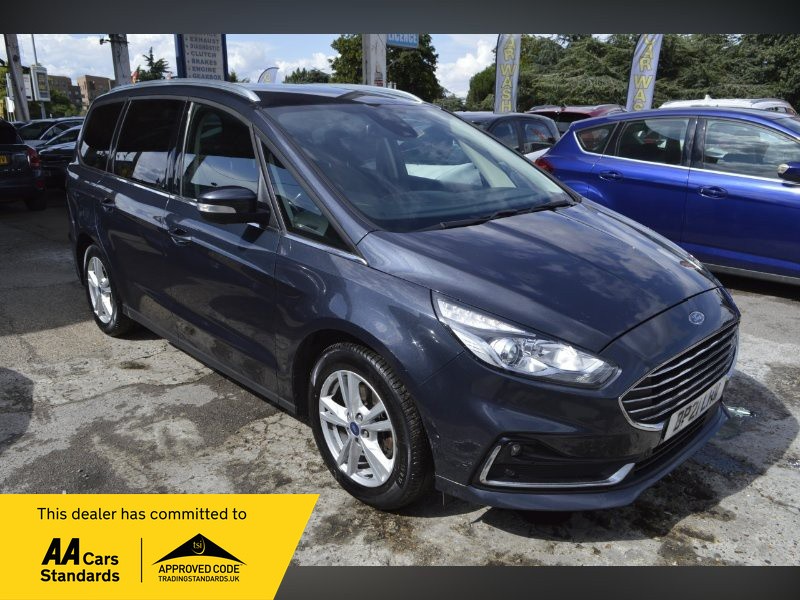 2021 Ford Galaxy 2.0 Galaxy Titanium 5 Door 2.0l Ecoblue 150ps Fwd 8 Speed Automatic in Blue — image 1