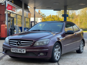 2009 Mercedes-Benz Clc Class 2.1 Clc220 Cdi Sport Coupe Auto Euro 4 3dr in Red — image 3