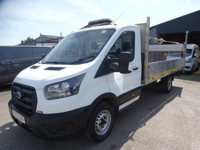 2022 Ford Transit 2.0 350 Ecoblue Leader Fwd L4 Euro 6 (s/s) 2dr in White — image 1