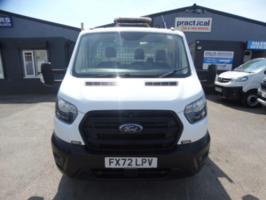 2022 Ford Transit 2.0 350 Ecoblue Leader Fwd L4 Euro 6 (s/s) 2dr in White — image 2