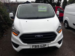 2019 Ford Transit Custom 2.0 300 Ecoblue Limited L1 H1 Euro 6 (s/s) 5dr in White — image 2