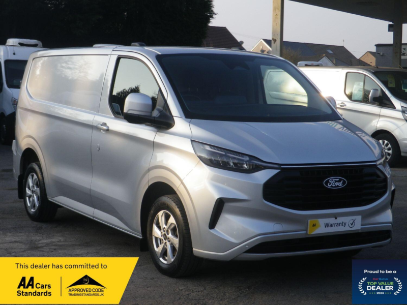 2024 Ford Transit Custom 2.0 Transit Custom Limited Van 320 L1 2.0l Ecoblue 136ps Fwd 6 Speed Manual in Silver — image 1