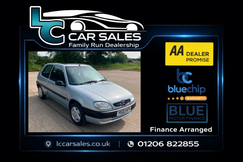 2003 Citroen Saxo 1.1 I Forte in Grey — image 1