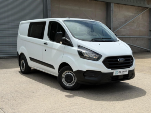 2023 Ford Transit Custom 2.0 300 Ecoblue Leader Crew Van L1 H1 Euro 6 (s/s) 5dr in White — image 3